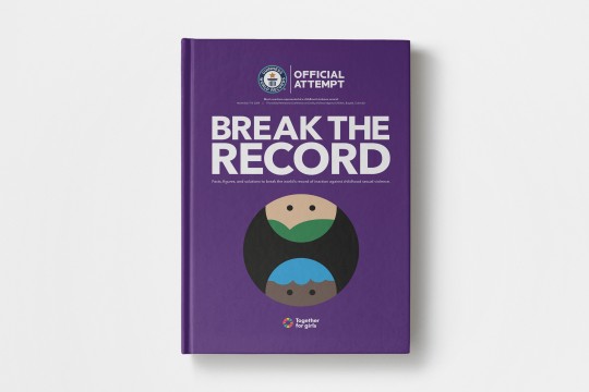 Every second this past year 3 girls and 2 boys experienced child sexual violence