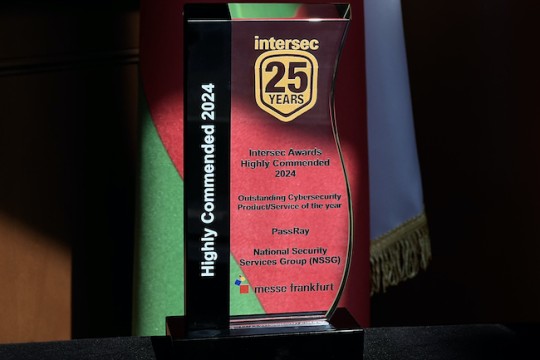 NSSG's 'PassRay' honoured as 'Outstanding Cybersecurity Product of the Year' at Intersec 2024-