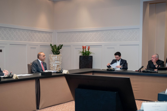 King briefed on progress in implementing public sector modernisation