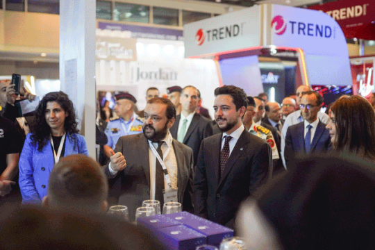 Crown Prince attends opening of AIDTSEC 2023