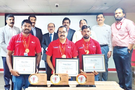 Jumbo Electronics technicians achieve top honors in MEA region’s LGE skill level evaluation