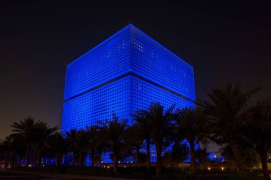 QF’s Education City turns blue for World Autism Awareness Day