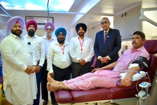 Singh Sewa Group organises successful blood donation camp in Industrial Area