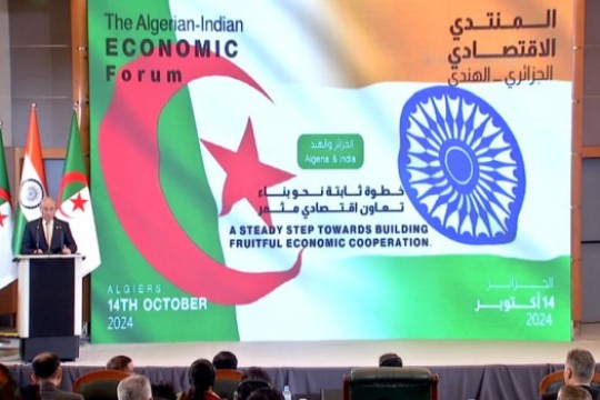 Algerian-Indian Economic Forum begins work in Algiers-Algeria