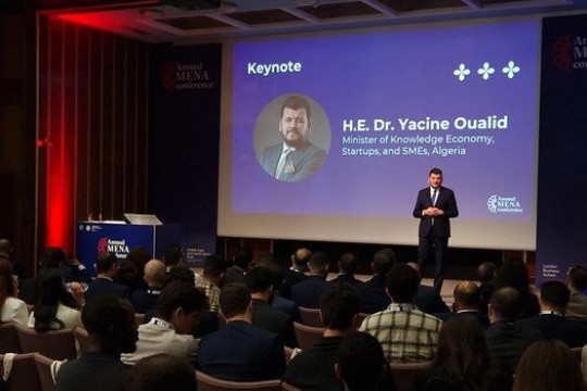 Oualid presents Algeria’s start-up ecosystem efforts, foreign investment support-Algeria
