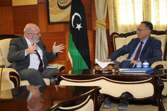 Libyan Economy Minister, UK Ambassador discuss British companies work in the country