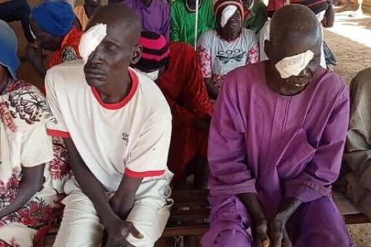 13,000 benefit from German-supported eye care campaigns