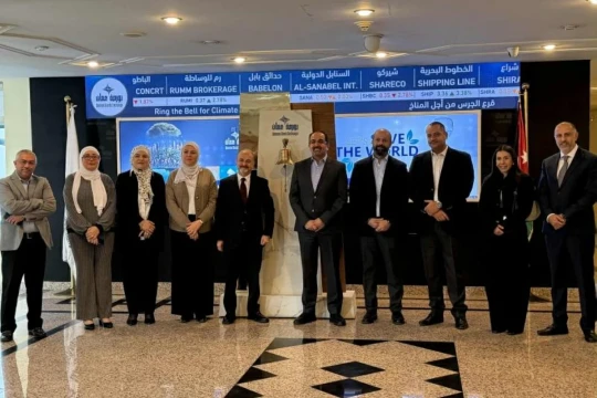 ASE participates in 'ring the bell' initiative in support of climate, sustainability initiatives in 2025-Jordan