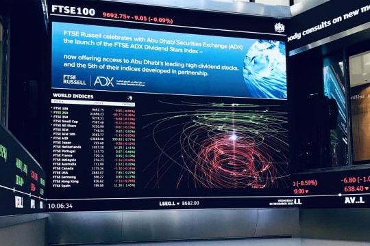 ADX unveils FTSE ADX Dividend Stars Index to spotlight high-yield companies-UAE