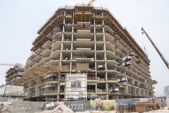 Azizi’s Beach Oasis hits 40pc construction milestone