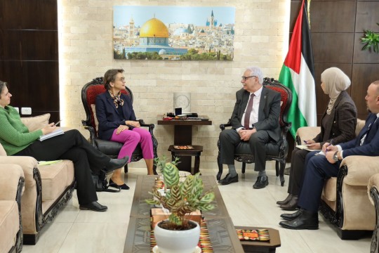Health Minister, German Representative to Palestine discuss health situation developments, recovery plan-Palestine