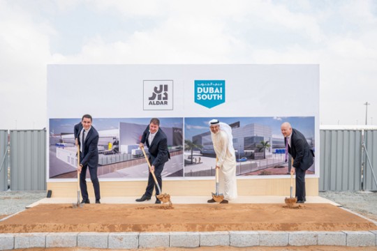 Aldar breaks ground on first logistics facility at Dubai South
