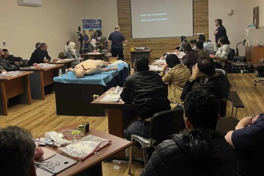 Britain’s David Nott Foundation delivering free training to Libyan doctors