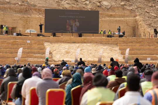 Diriyah sets Guinness World Record for largest construction safety lesson