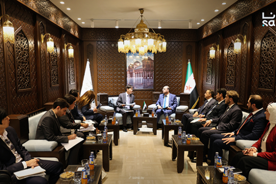 Syrian Chambers of Commerce, South Korean Ambassador Discuss Boosting Joint Projects-Syria