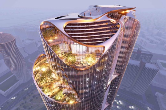 Forbes Tower, Designworks team up for first sensory design façade