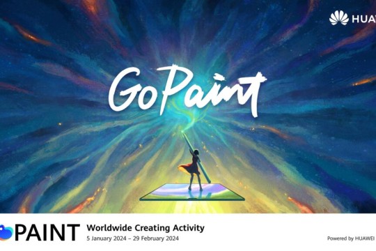 HUAWEI Launches GoPaint Worldwide Creating Activity