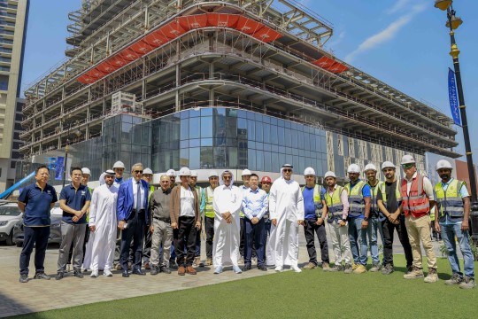 Al Habtoor Tower achieves key safety milestone