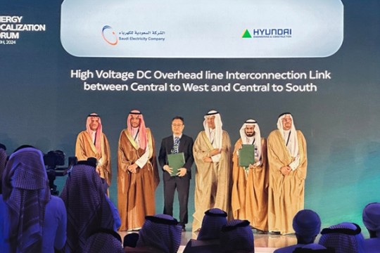 Hyundai E&C wins $725m KSA transmission deal
