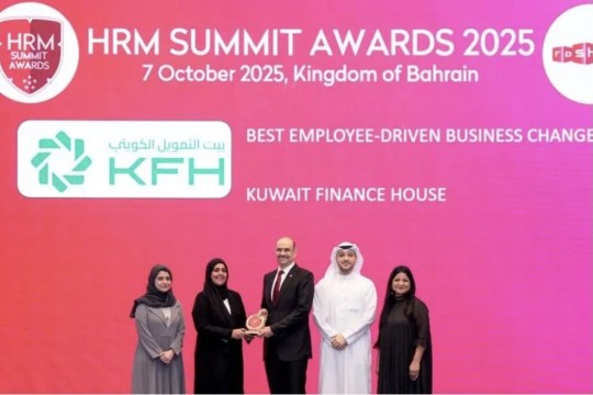 KFH – Bahrain wins six global awards in 2025