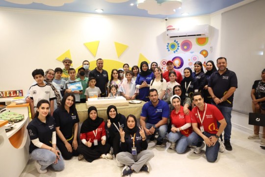 Smile Launches 12th Edition of “Kids Are Gold” with Artist Abbas Al Mosawi and 20 Heroes Children
