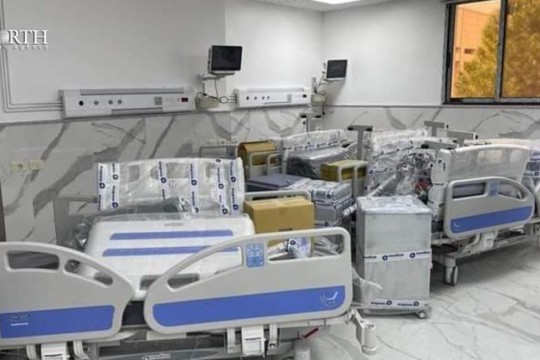 Government-run hospital in Syria’s Qamishli receives medical supplies