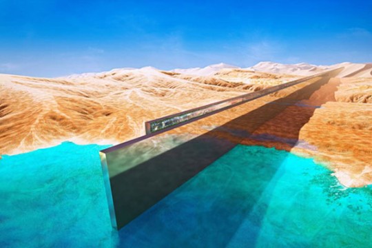 NEOM marks key milestone with underground parking, rail work