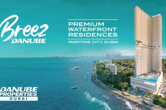 Le boom de l’immobilier en bord de mer à Dubaï se poursuit : Breez by Danube prêt à offrir une plus-value annuelle de 10 à 15 %