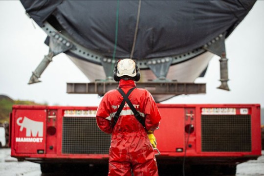 Mammoet to marshal turbine generator foundations for EU projects
