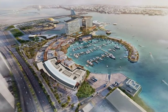 Bahrain Marina project Phase I work 25pc completed