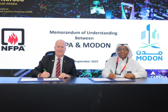 NFPA, Modon tie up to enhance fire safety standards in Saudi industries-Saudi Arabia