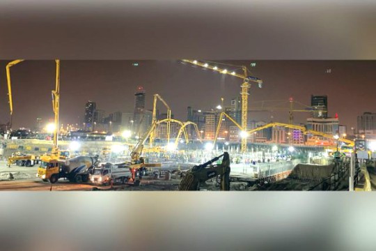 Nass achieves key construction milestone at Bahrain Marina