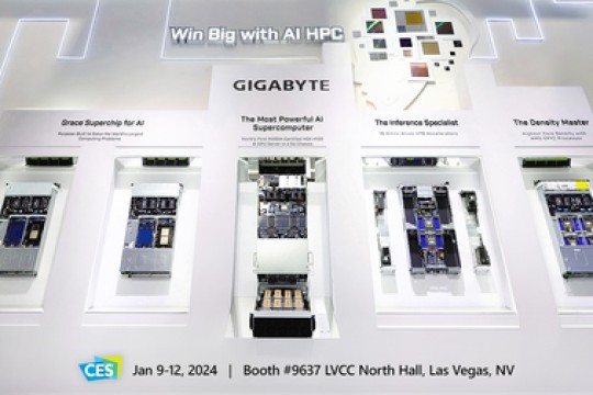 مستقبل الحوسبة يدق الأبواب - ستقدم شركة GIGABYTE ابتكاراتها الرئيسية وستعزز الإنجازات المستدامة والمدعمة بالذكاء الاصطناعي في معرض CES لعام 2024