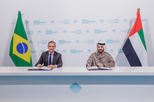 São Paulo State Signs Landmark Collaboration With UAE’s Advanced Technology Research Council to Accelerate Falcon AI Adoption at WGS 2024