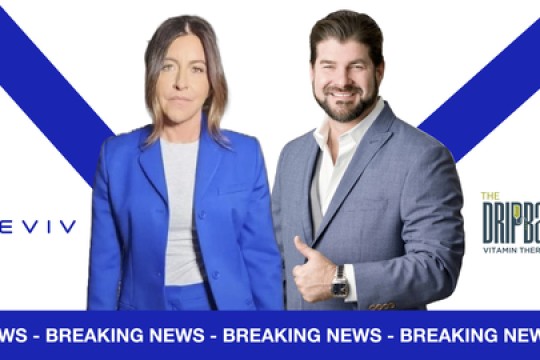 قادة سوق العافية يوحدون قواهم: The DRIPBaR المدعومة من REVIV