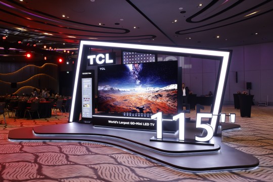 TCL Unveils World's Largest QD-Mini LED TV in Dubai