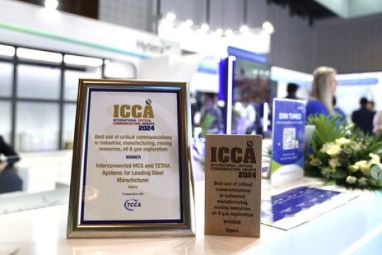 Hytera Wins ICCAs Award 2024 with MCS Solution