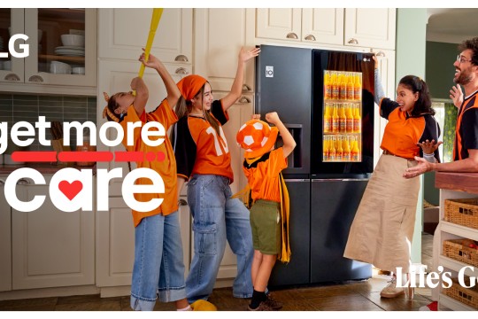 Family at the Heart of LG's Latest Campaign Life’s Good When You Get More Care