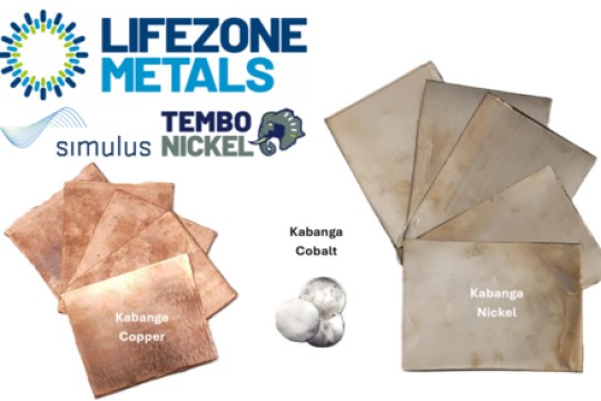 Lifezone Metals Produces First-Ever Nickel, Copper and Cobalt from Kabanga Nickel Project