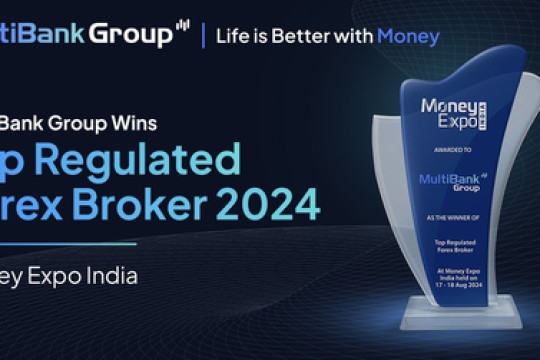 MultiBank Group Receives ‘Top Regulated Forex Broker’ Award at Money Expo India 2024