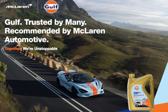 Gulf: McLaren’s Official Oil and Lubricant Partner, Trusted Globally