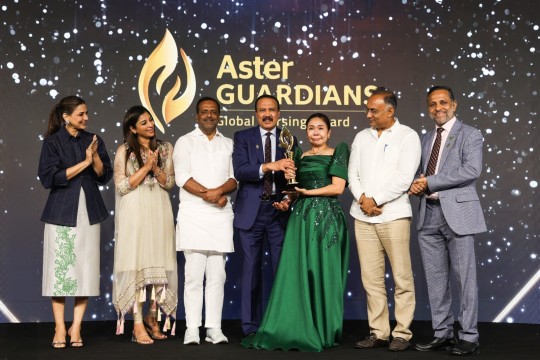 Nurse Maria Victoria Juan from Philippines wins the prestigious Aster Guardians Global Nursing Award 2024