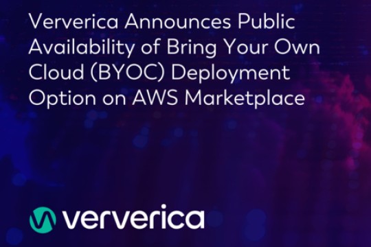 Ververica تعلن عن توفُّر خيار نشر تقنية Bring Your Own Cloud (BYOC) للجمهور على AWS Marketplace