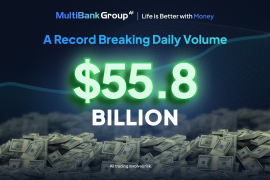 On 3rd April 2025, MultiBank Group Delivers a Further Substantial Milestone by Achieving an Unprecedented Trading Volume of $55.85 Billion.