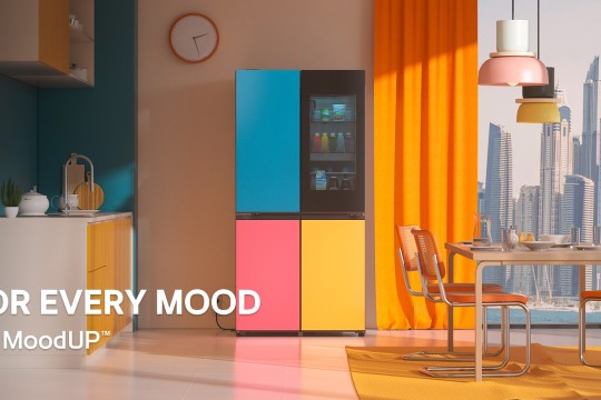 Give Your Kitchen the Ultimate Glow Up with the New LG MoodUP™ Refrigerator