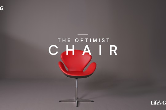 “Life is truly good”, shows LG with its new Optimist Chair series