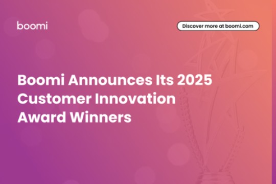 شركة Boomi تعلن عن الفائزين بجوائز الابتكار المخصصة للعملاء لعام 2025