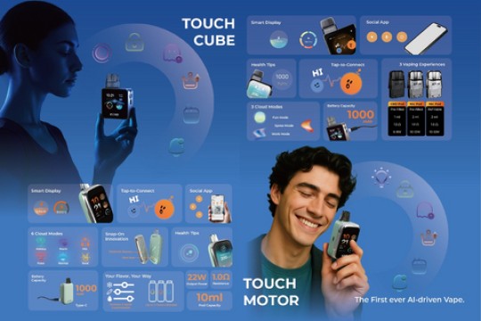 أطلقت شركة ZMR جهازين جديدين للتدخين الإلكتروني مدعومين بتقنية الذكاء الاصطناعي خلال معرض دبي العالمي للتدخين الإلكتروني 2025.