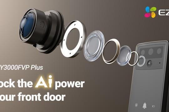 EZVIZ Reshapes Front Door Security with the Y3000FVP Plus, the Flagship Smart Lock to Integrate Facial and Palm Vein Recognition for Ultimate Protection and Convenience