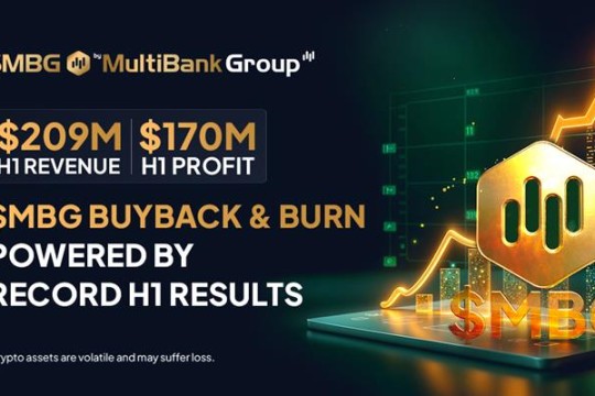 Buyback and Burn of $MBG Unveiled as MultiBank Group Posts $209M H1 Revenue